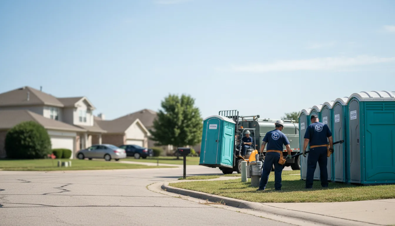 Porta Potty Rental in Camden, TX near me